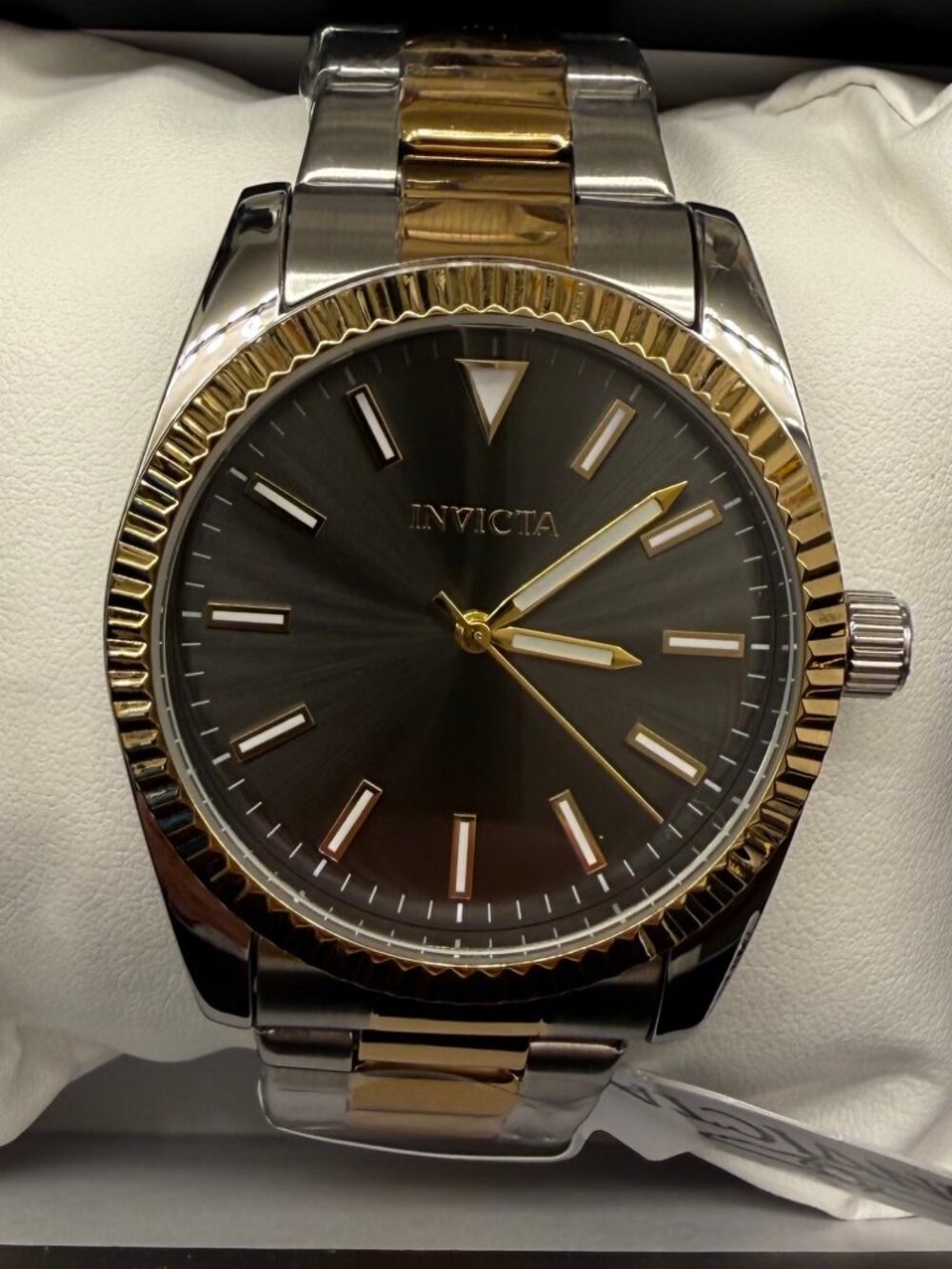 $199 Invicta Celestial Langdon Men's 40mm Steel Gold Watch (69247) NIB